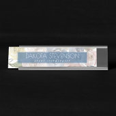 ミスティ湖 |ラブリーソフトダスティフローラカスタム デスクネームプレート