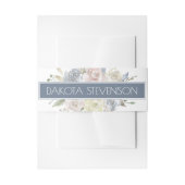 ミスティ湖 |ラブリーソフトダスティフローラカスタム 招待状ベリーバンド (正面例)