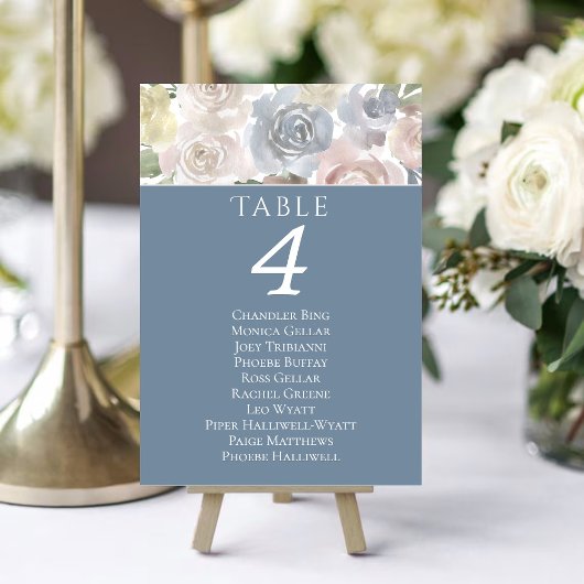 ミスティ湖 | ラブリーソフトダスティフローラゲスト名 テーブルナンバー