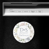 ミスティ湖 |埃っぽいフローラは常に永遠にモノグラム マグネット