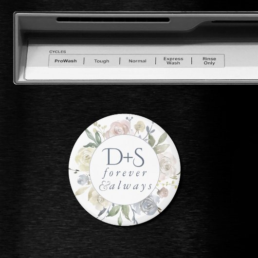 ミスティ湖 |埃っぽいフローラは常に永遠にモノグラム マグネット