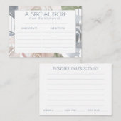 ミスティ湖 |素敵なソフトダスティレシピカード エンクロージャーカード (正面/裏面)