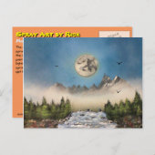 ミスティ滝 ポストカード (正面/裏面)