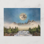 ミスティ滝 ポストカード (正面)