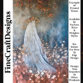 ミスティ神秘的なエーテル女神幽霊T4デコページ 薄葉紙