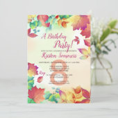 ミスティ秋招待状 招待状 (スタンド正面)