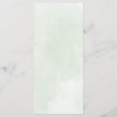 ミスティ結婚ツリーのメニュー メニュー (裏面)