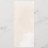 ミスティ結婚ツリーのメニュー メニュー (裏面)