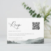 ミスティ結婚マウンテンのQRコード 出欠カード (スタンド正面)