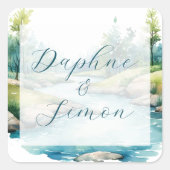 ミスティ結婚マウンテン スクエアシール (正面)