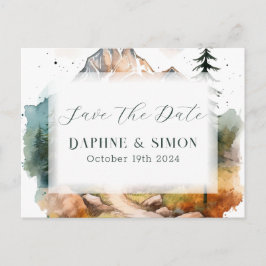 ミスティ結婚マウンテン 案内ポストカード