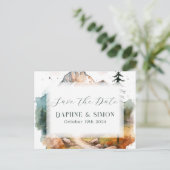 ミスティ結婚マウンテン 案内ポストカード (スタンド正面)