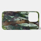 ミスティ緑の森の電話ケース iPhoneケース (裏面横)