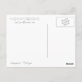 ミスティ道路はがき ポストカード (裏面)