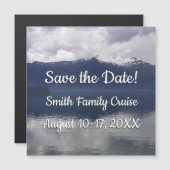 ミスティ・アラスカン海の色合いを青に保存する日付 (正面/裏面)