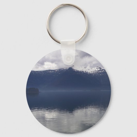ミスティ・アラスカン海の色合い キーホルダー (正面)