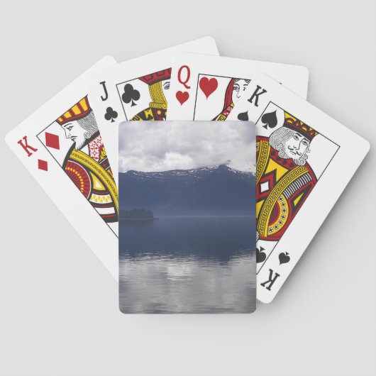 ミスティ・アラスカン海の色合い トランプ (裏面)