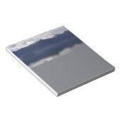 ミスティ・アラスカン海の色合い ノートパッド (アングル)