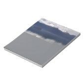 ミスティ・アラスカン海の色合い ノートパッド (回転)