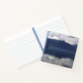 ミスティ・アラスカン海の色合い ノートブック (内部)