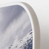 ミスティ・アラスカン海の色合い ピックルボールラケット (左詳細)