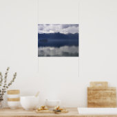 ミスティ・アラスカン海の色合い ポスター (キッチン)