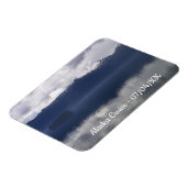 ミスティ・アラスカン海の色合い マグネット (左側)