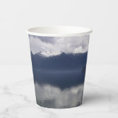 ミスティ・アラスカン海の色合い 紙コップ (裏面)