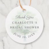 ミスティ・グリーン・オーク感謝していの木君のラベル フェイバータグ (裏面)