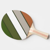 ミスティ・グローブはっきりしたストライプの 卓球ラケット (横)