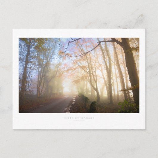 ミスティ・コッツウォルズ ポストカード (正面)