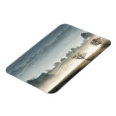 ミスティ・スイス・カントリー・サイド・ランドスケープ マグネット (左側)