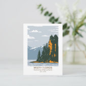 ミスティ・フィヨルド国家記念碑ニューエドディストン ポストカード (スタンド正面)