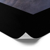 ミスティ・ブルー。cARTerARTによるポスター ポスター (角)