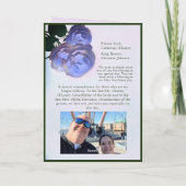 ミスティ・マウヴと緑の夏のミサと写真 プログラム (裏面)