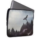 ミスティ・モーニング・イン・ザ・マウンテンズ ラップトップスリーブ (正面右)