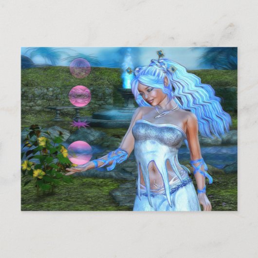 ミステガル湖 ポストカード (正面)