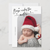 ミステッ生まれトウ白人出産発表の下 案内状 (正面)