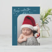 ミステッ生まれトーティール(緑がかった色)誕生発表 案内状 (スタンド正面)