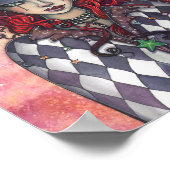 ミステリアスなサーカス不機嫌ハッタガールモリーハリソン ポスター (角)