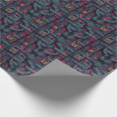 ミステリアスなダンジョンドアD&Dファンタジーポータル ラッピングペーパー (角)