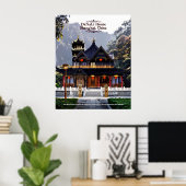 ミステリアスなハウスオブドネリー – No.3中国 ポスター (ホームオフィス)