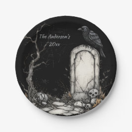 ミステリアスなハロウィーンナイトカスタム ペーパープレート