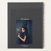 ミステリアスなムーンウィッチーミーチーフ引用文グレイジャーナル プランナー手帳 (裏面)