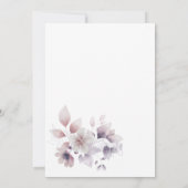 ミステリアスなムーンガーデンブライダルシャワー 招待状 (裏面)