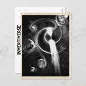 ミステリアスな亡霊はがき ポストカード (正面/裏面)