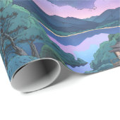 ミステリアスな夜空 – ラッピング紙 ラッピングペーパー (ロールコーナー)