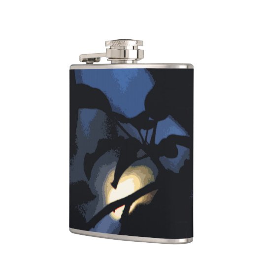 ミステリアスな月 フラスク (左)