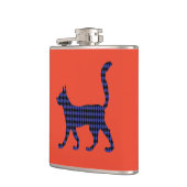ミステリアスな猫 フラスク (左)