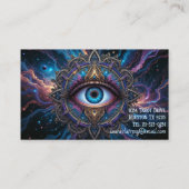 ミステリアスアイマンダラクレアボイヤント精神培地 名刺 (裏面)